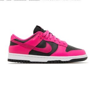 WMNS DUNK LOW 'FIERCE PINK BLACK BRAND NEW W8.5